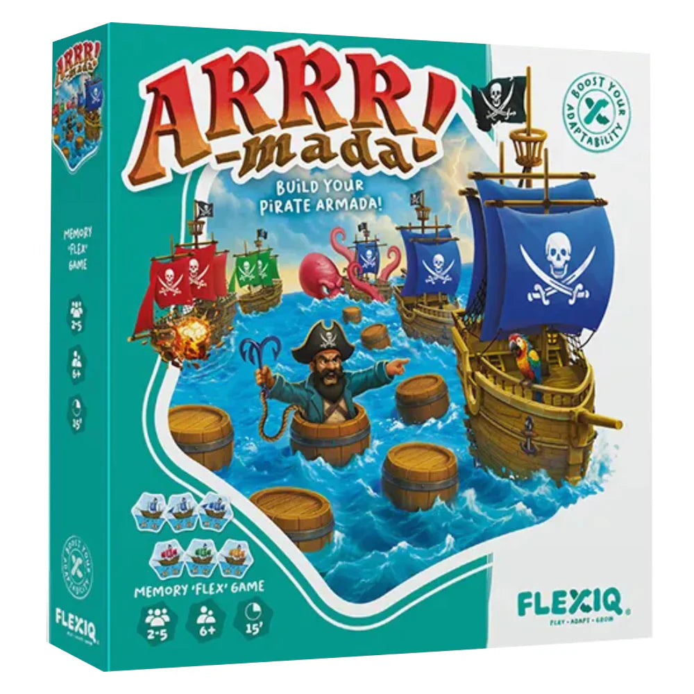 Joc de societate - Arrr!-Mada, FlexiQ, 6 + ani