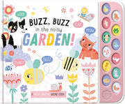 Carte pentru copii, NPP, Buzz Buzz In The Noisy Garden - Children's 12 Button Sound Book, 3+ ani