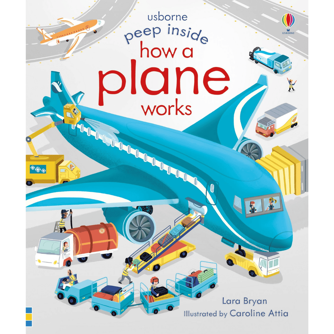 Carte pentru copii - Peep Inside how a plane works
