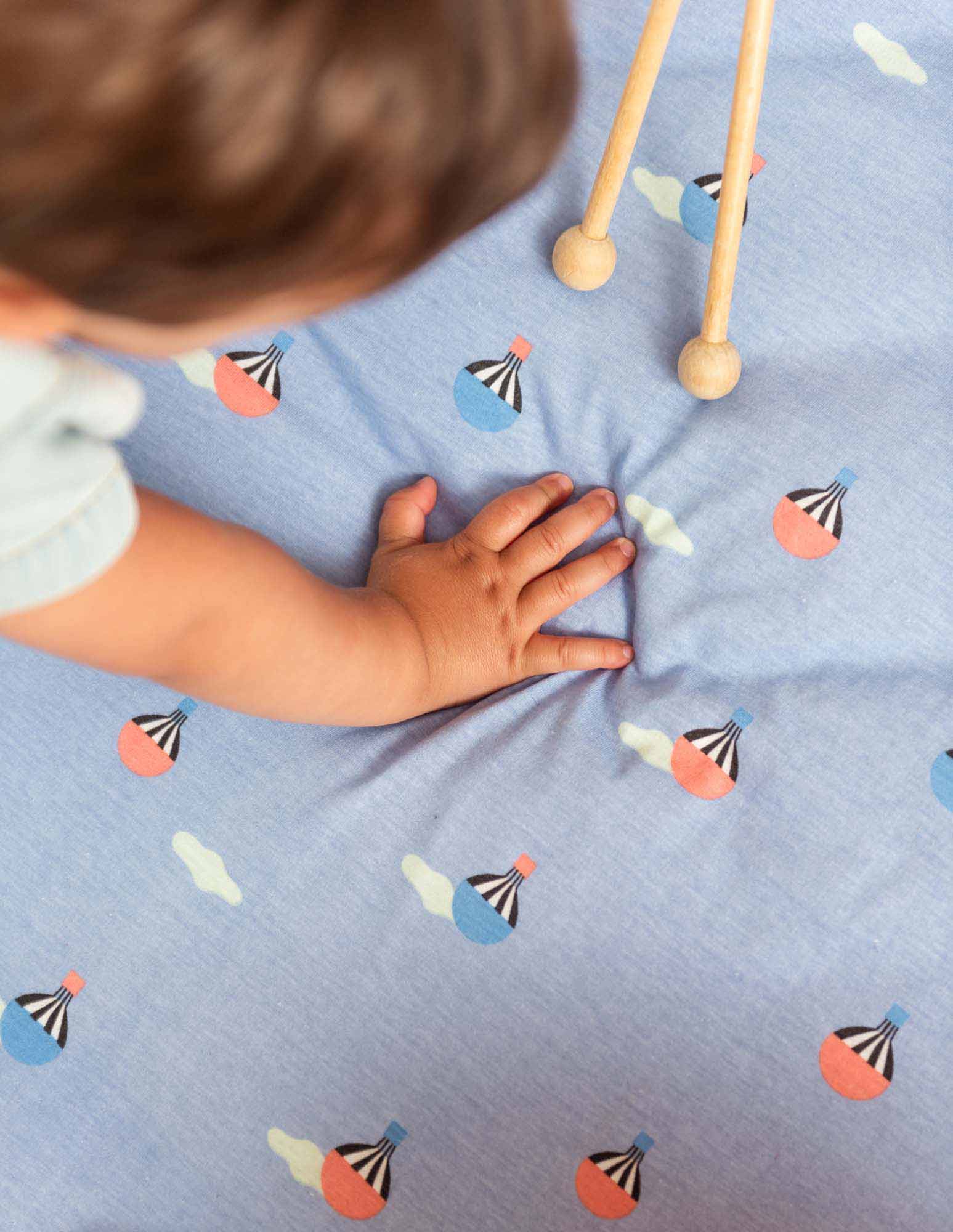 Play&GO Air Ballon – Saltea activitati bebe/Sac depozitare jucarii