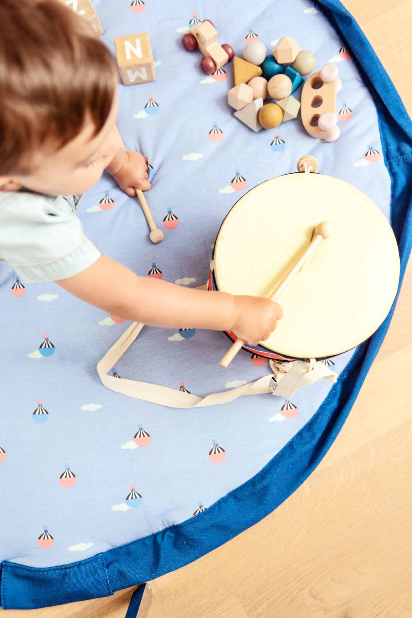 Play&GO Air Ballon – Saltea activitati bebe/Sac depozitare jucarii
