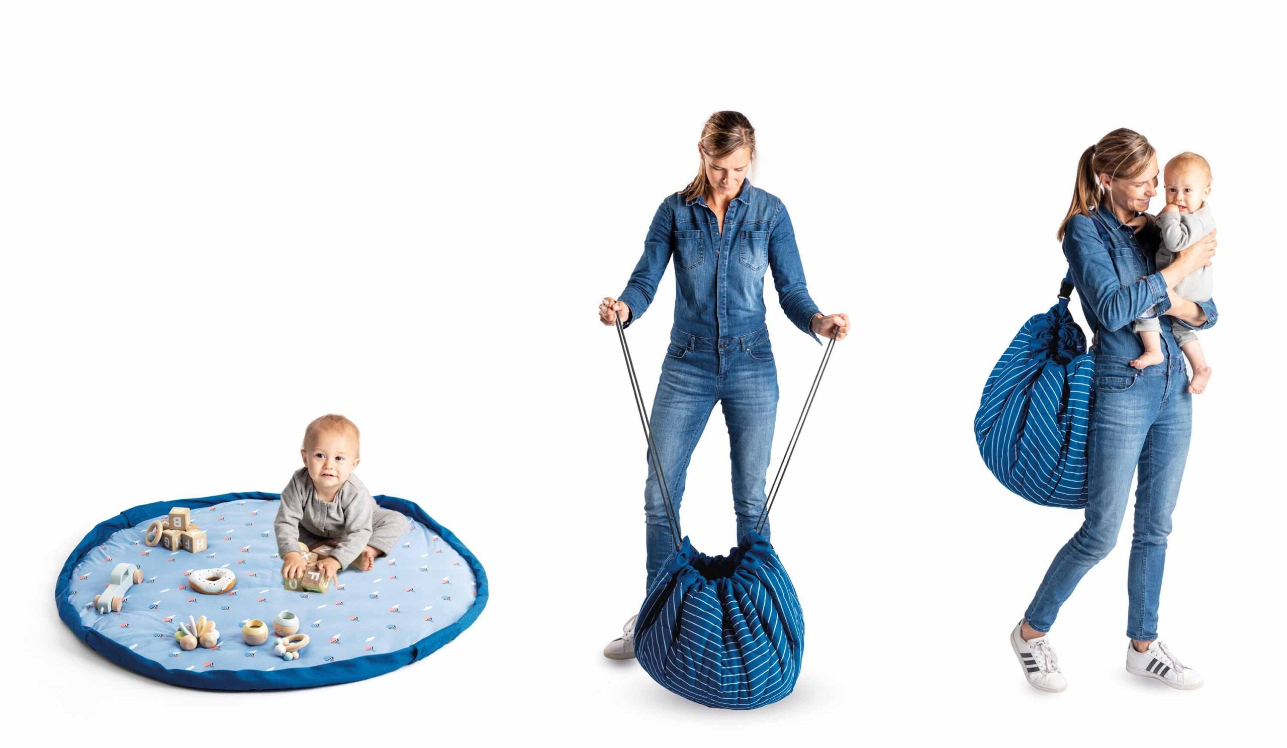 Play&GO Air Ballon – Saltea activitati bebe/Sac depozitare jucarii