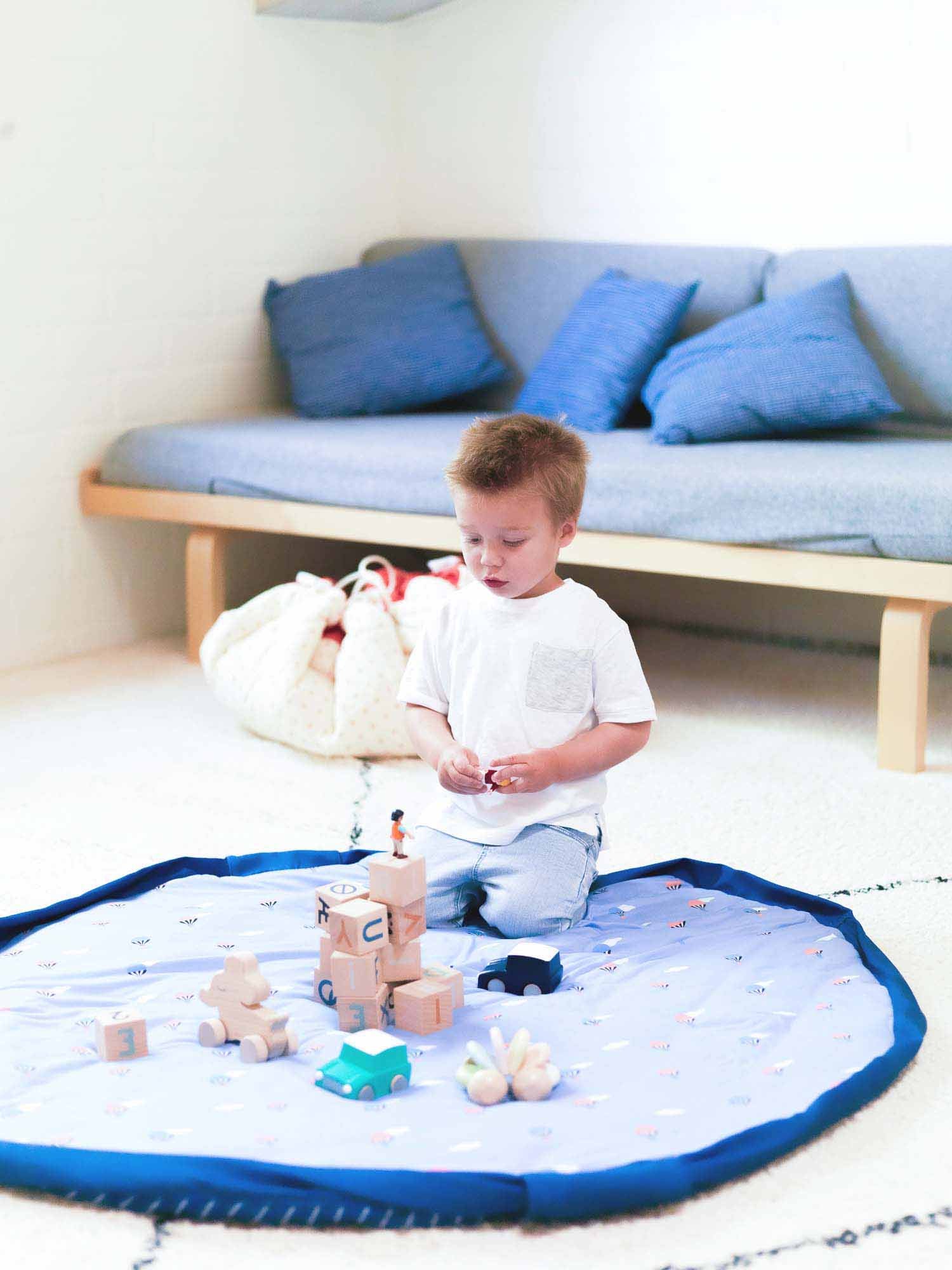 Play&GO Air Ballon – Saltea activitati bebe/Sac depozitare jucarii