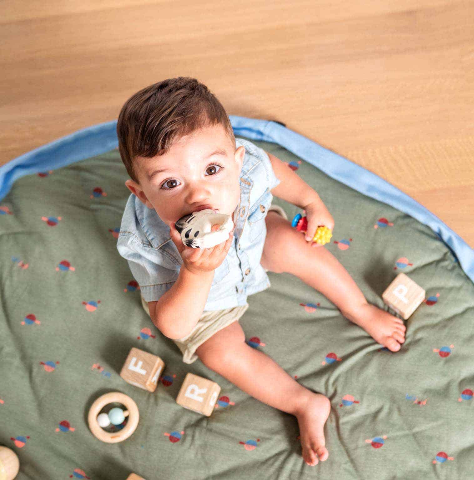 Play&GO Ping Pong – Saltea activitati bebe/Sac depozitare jucarii