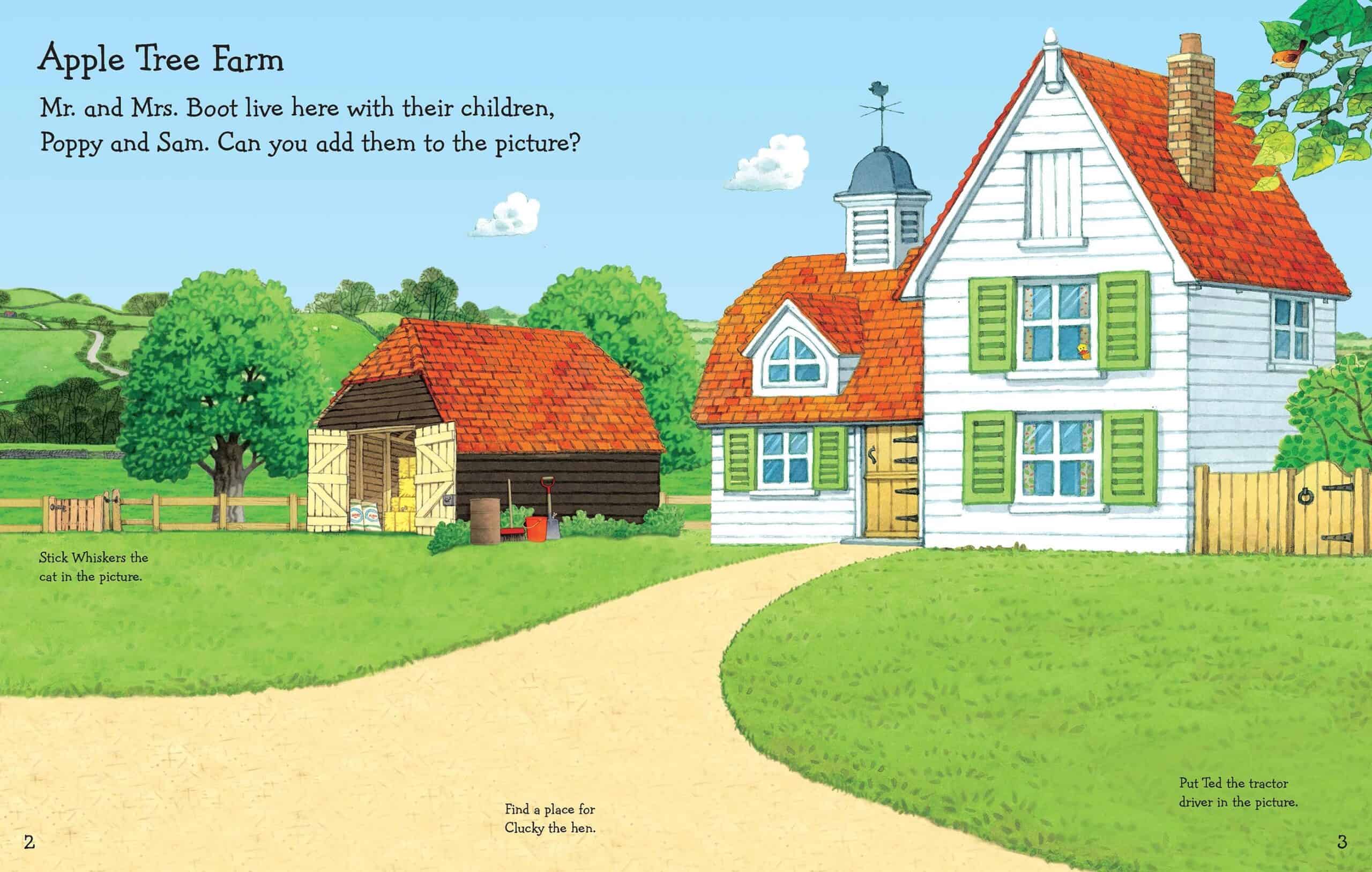 Carte cu stickere - Poppy and Sam's Sticker Book