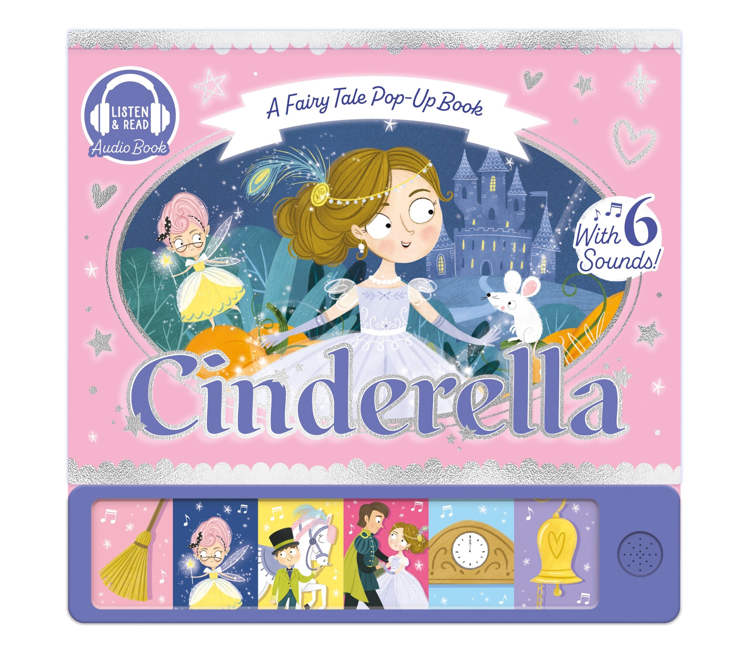 Carte pentru copii, NPP, Cinderella - Children's Pop-Up Sound Book, 3+ ani