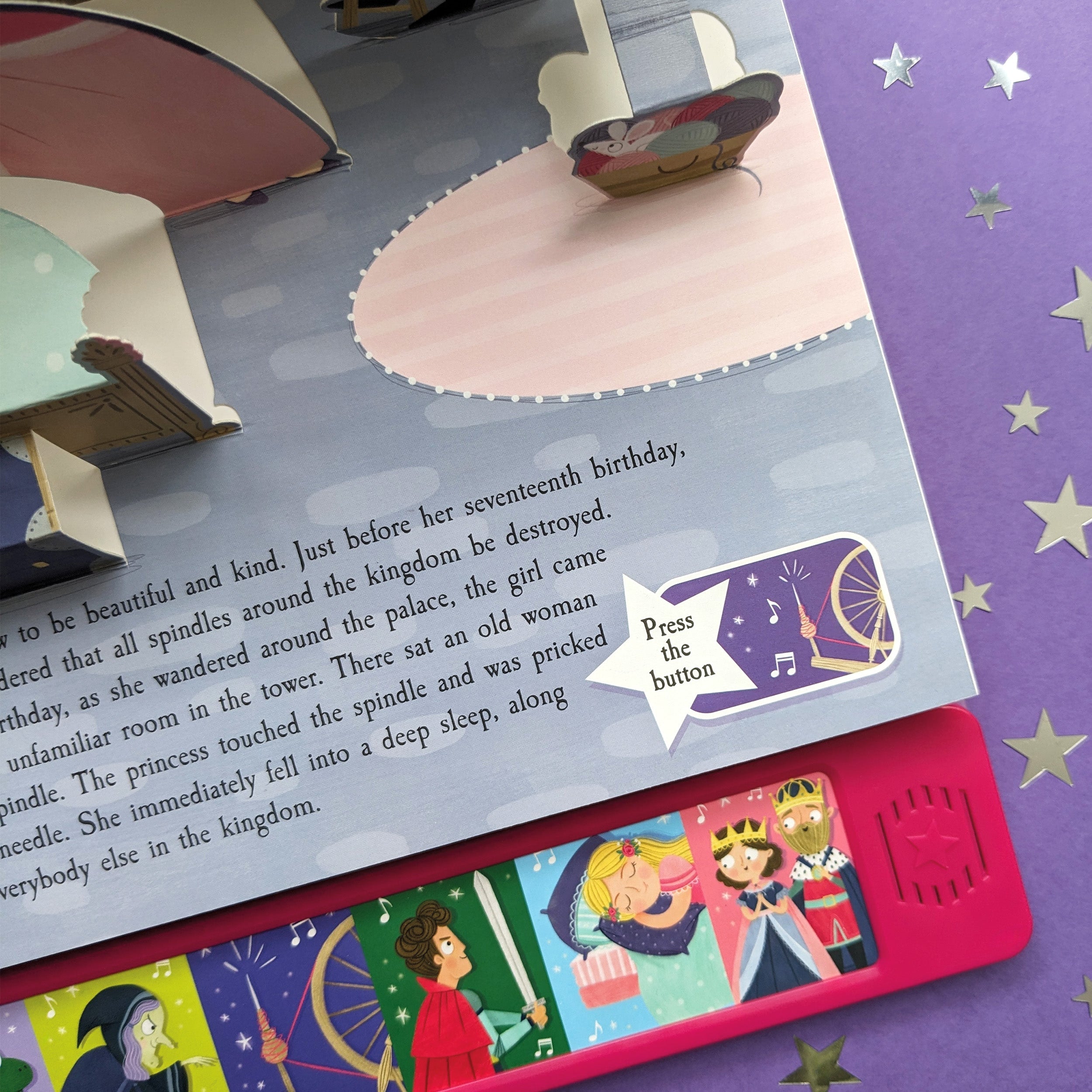 Carte pentru copii, NPP, Sleeping Beauty - Children's Pop-Up Sound Book, 3+ ani