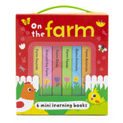 Set 6 cărți cartonate mini – La fermă (On the Farm), North Parade, 2+ ani