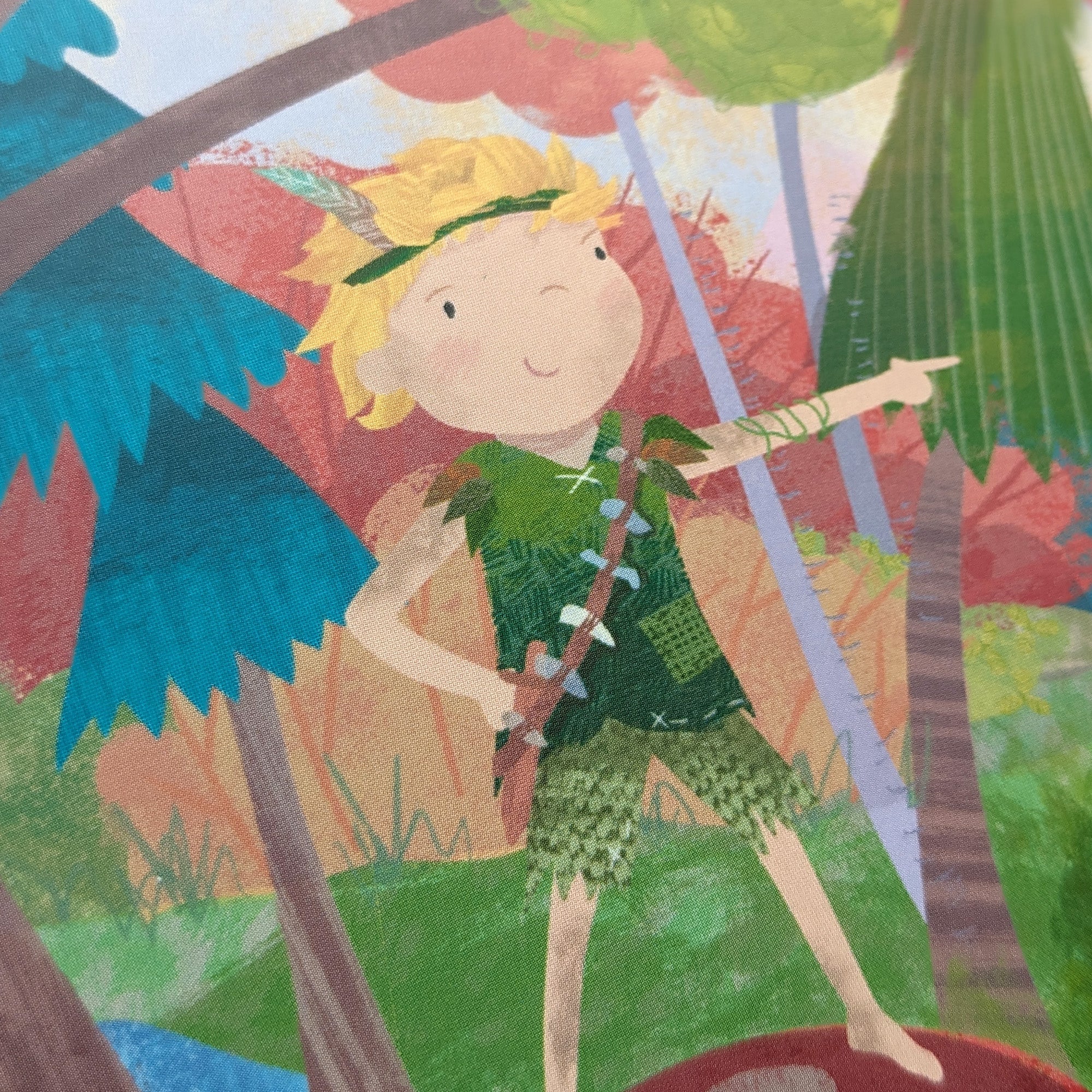 Carte pentru copii, NPP, Peter Pan Fairy Tale Sound Book - 6 Enchanting Sound Buttons To Press And Play, 3+ ani