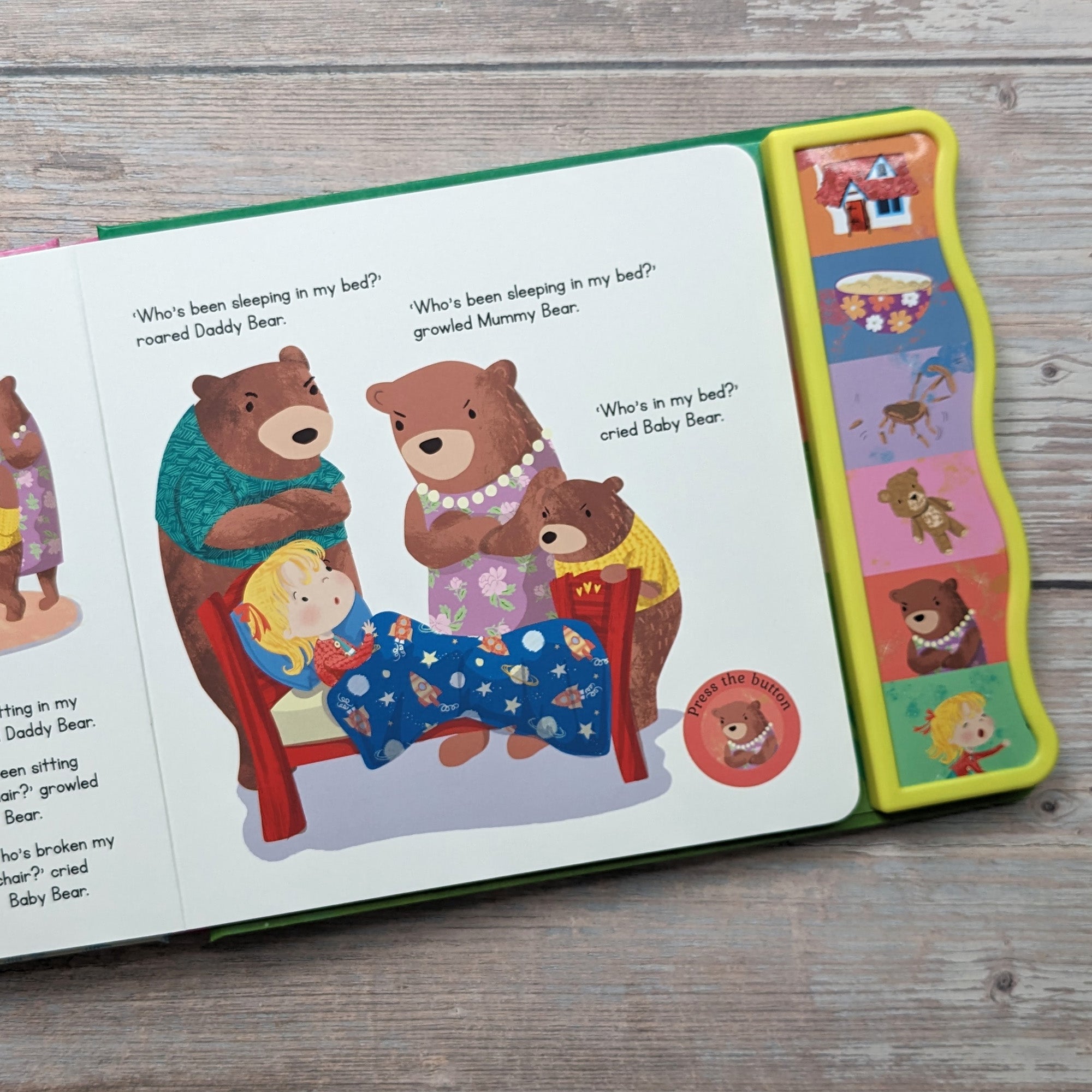 Carte pentru copii, NPP, Goldilocks And The Three Bears Fairy Tale Sound Book, +0 ani