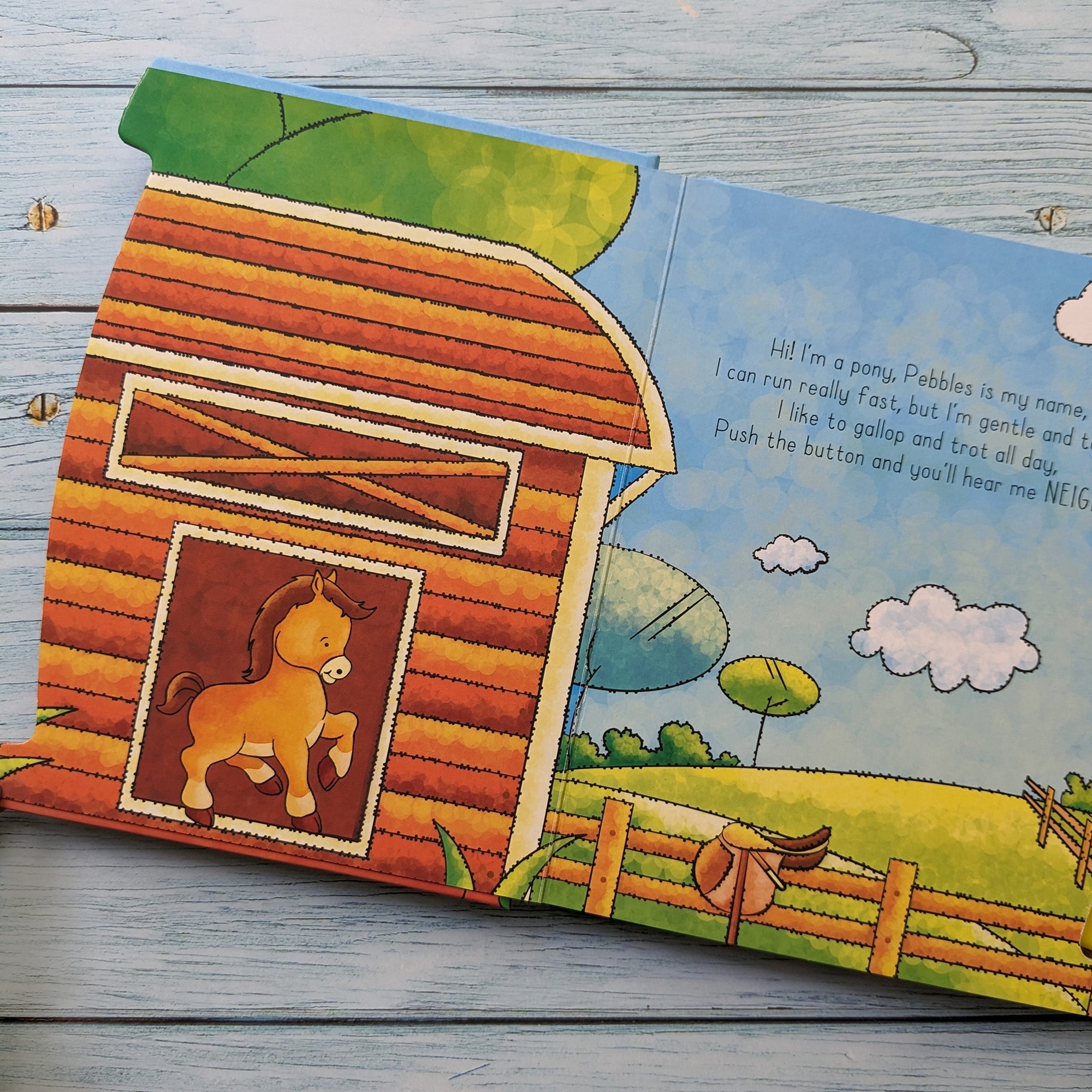 Carte pentru copii, NPP, Farm Animals,  Children's 6 Button Sound Book, 3+ ani