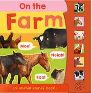 Carte pentru copii, NPP, On The Farm ,  Children's 6 Button Sound Book, 3+ ani