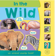 Carte pentru copii, NPP, In The Wild,  Children's 6 Button Sound Book, 3+ ani