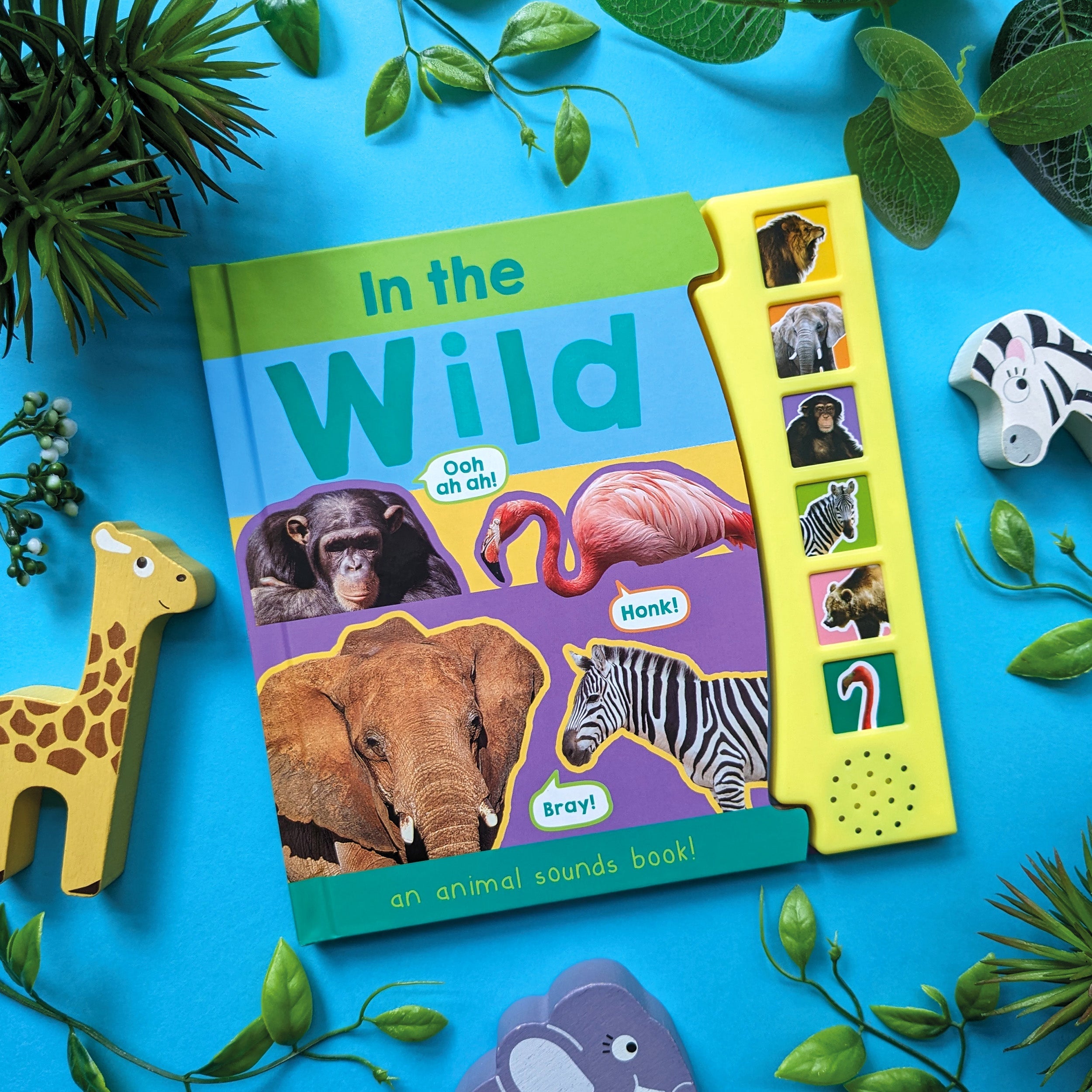 Carte pentru copii, NPP, In The Wild,  Children's 6 Button Sound Book, 3+ ani