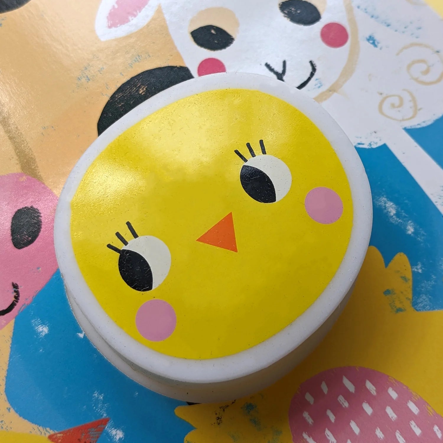 Carte pentru copii, NPP, Squishy Squeaky Chick - Children's Silicone Board Book, 1+ ani