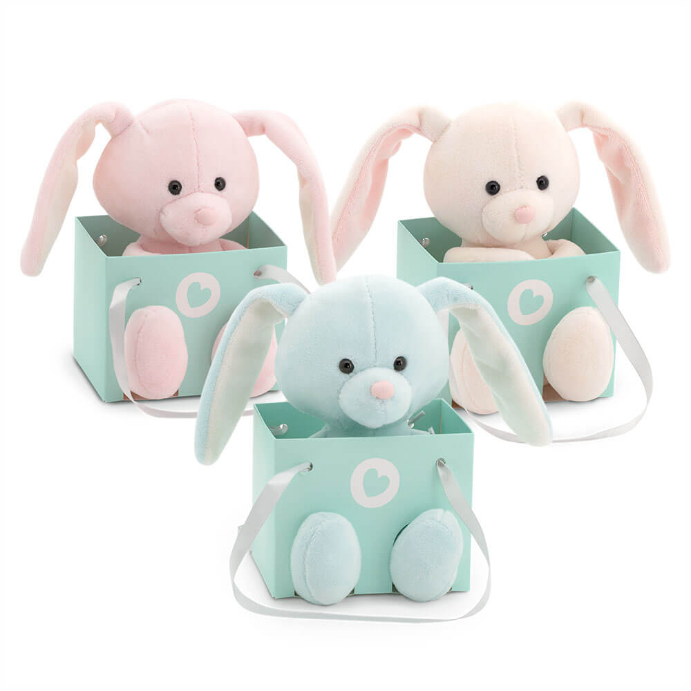 Iepuras de plus - Surprise the bunny 15cm - Orange Toys