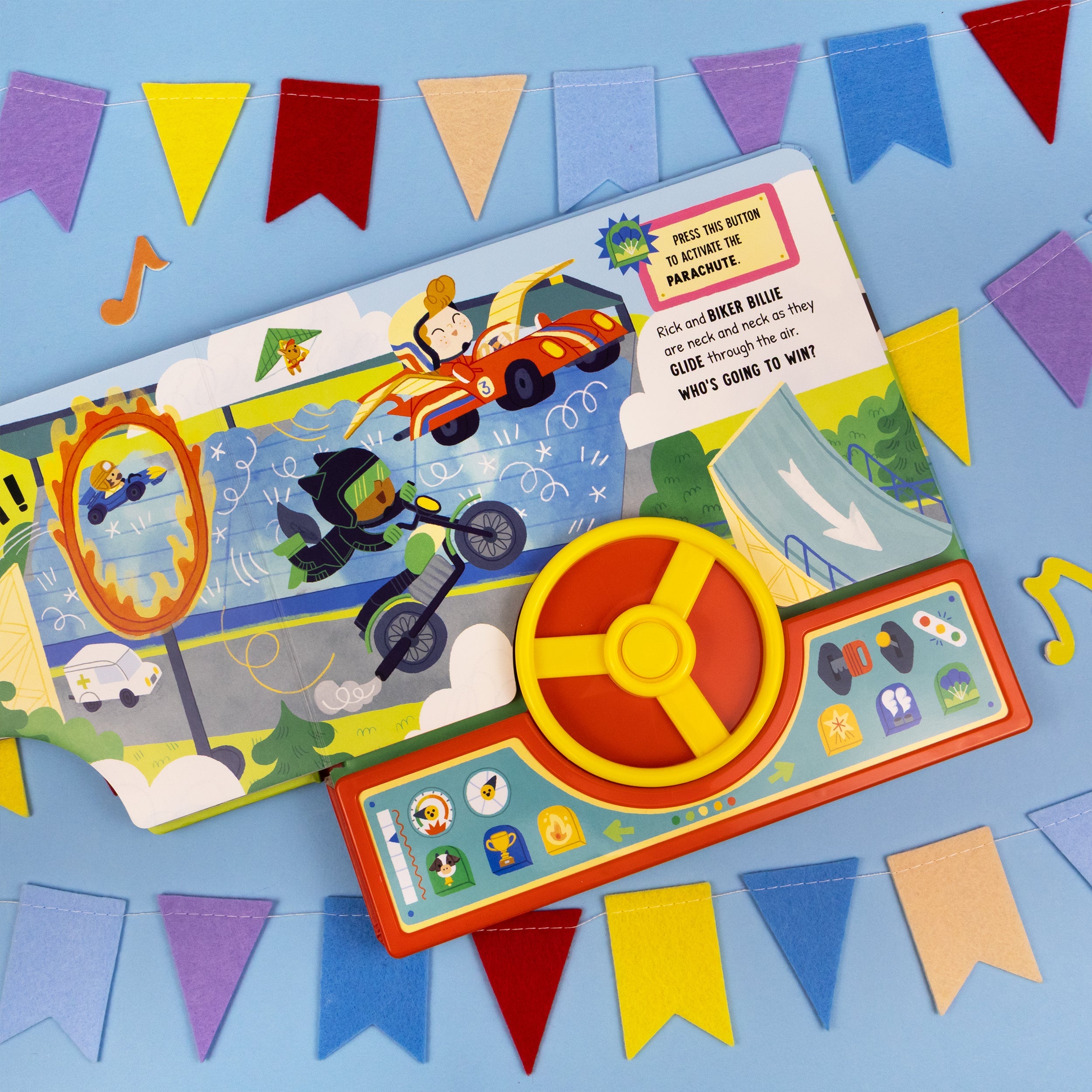 Carte pentru copii, NPP, Get Set, Go! Race Car Rally Children's Sound Book, 0+ ani