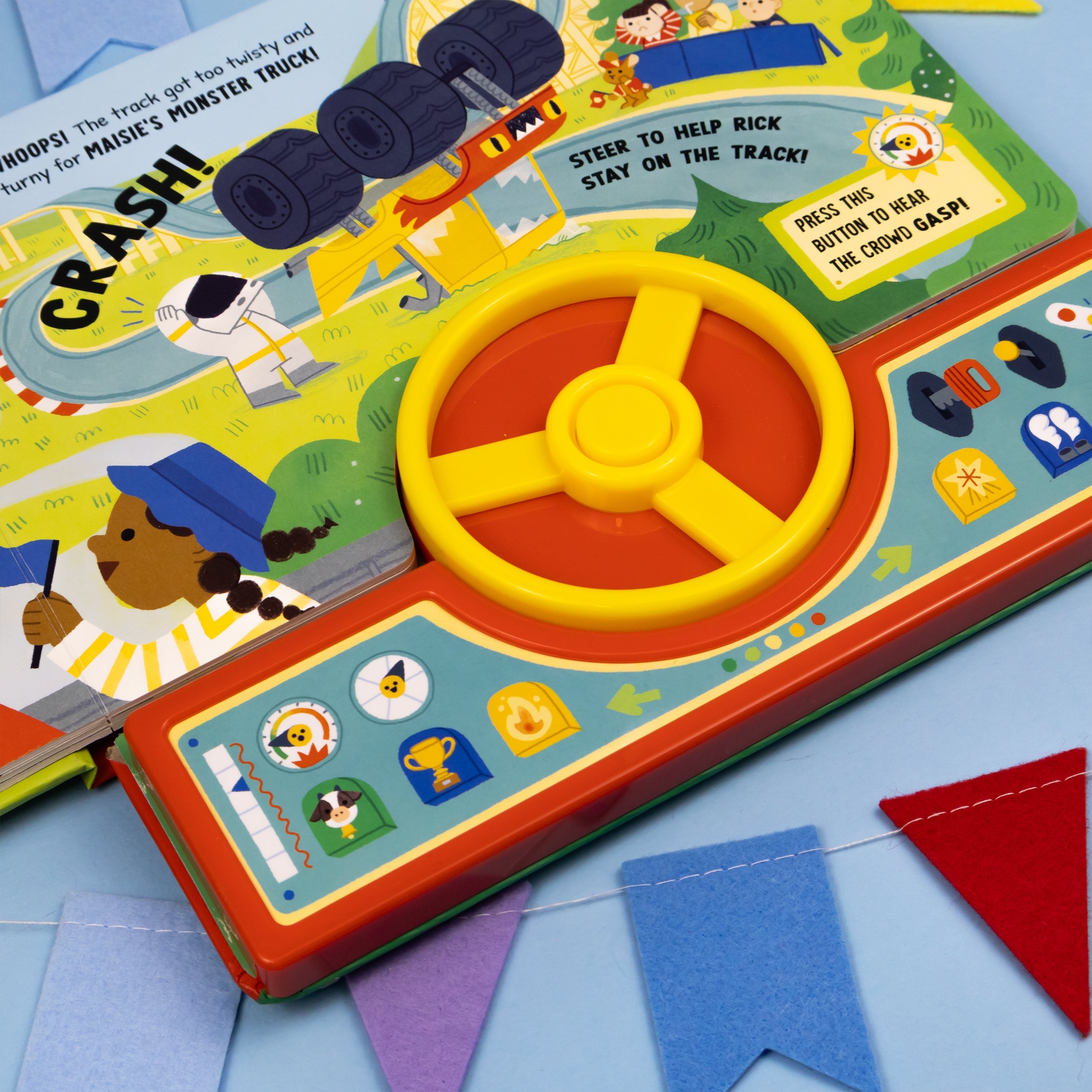 Carte pentru copii, NPP, Get Set, Go! Race Car Rally Children's Sound Book, 0+ ani