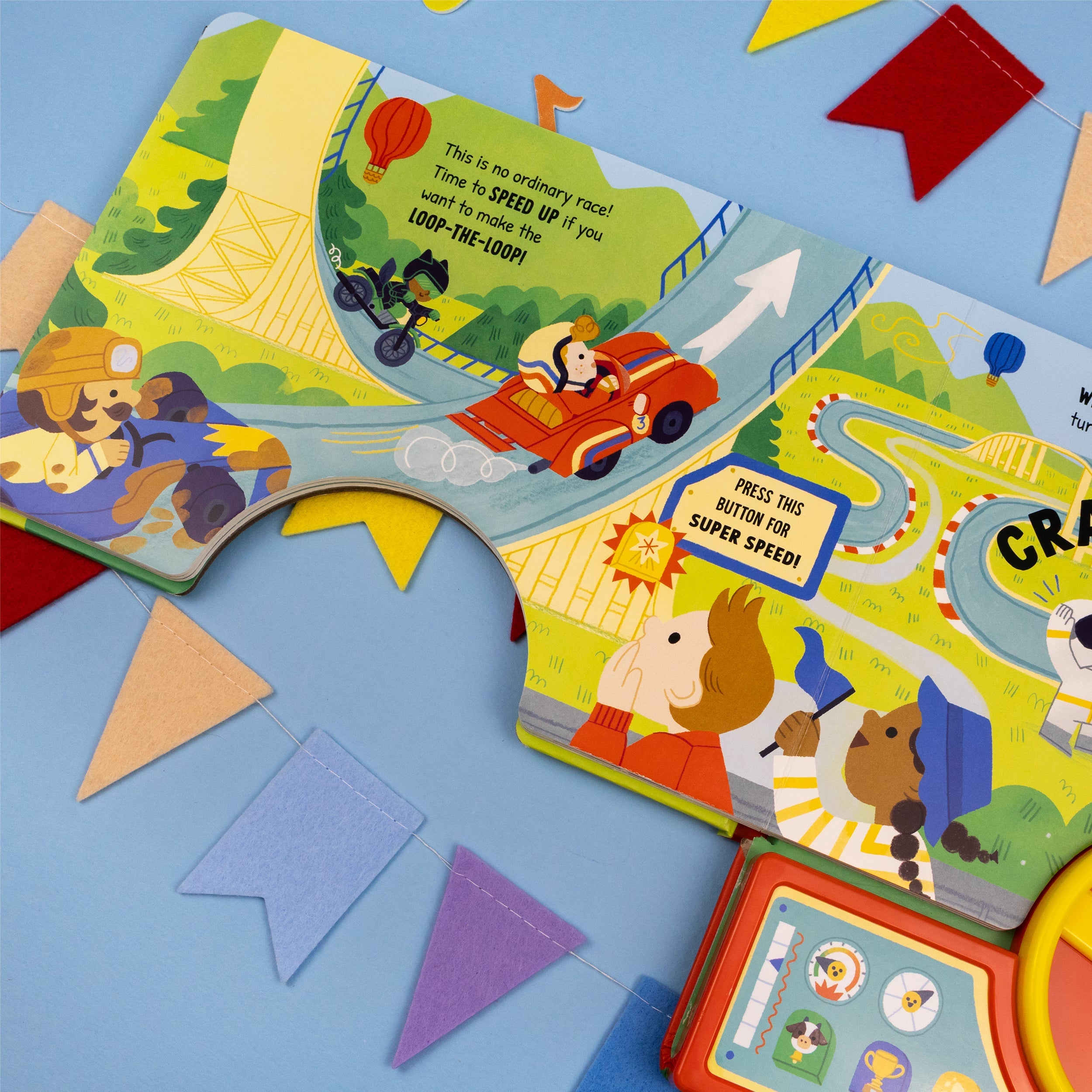 Carte pentru copii, NPP, Get Set, Go! Race Car Rally Children's Sound Book, 0+ ani