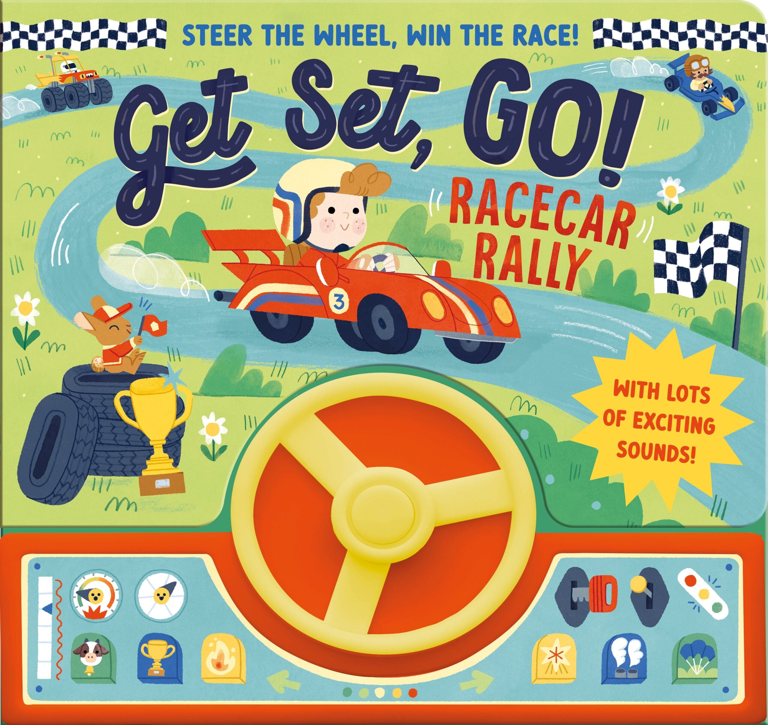 Carte pentru copii, NPP, Get Set, Go! Race Car Rally Children's Sound Book, 0+ ani