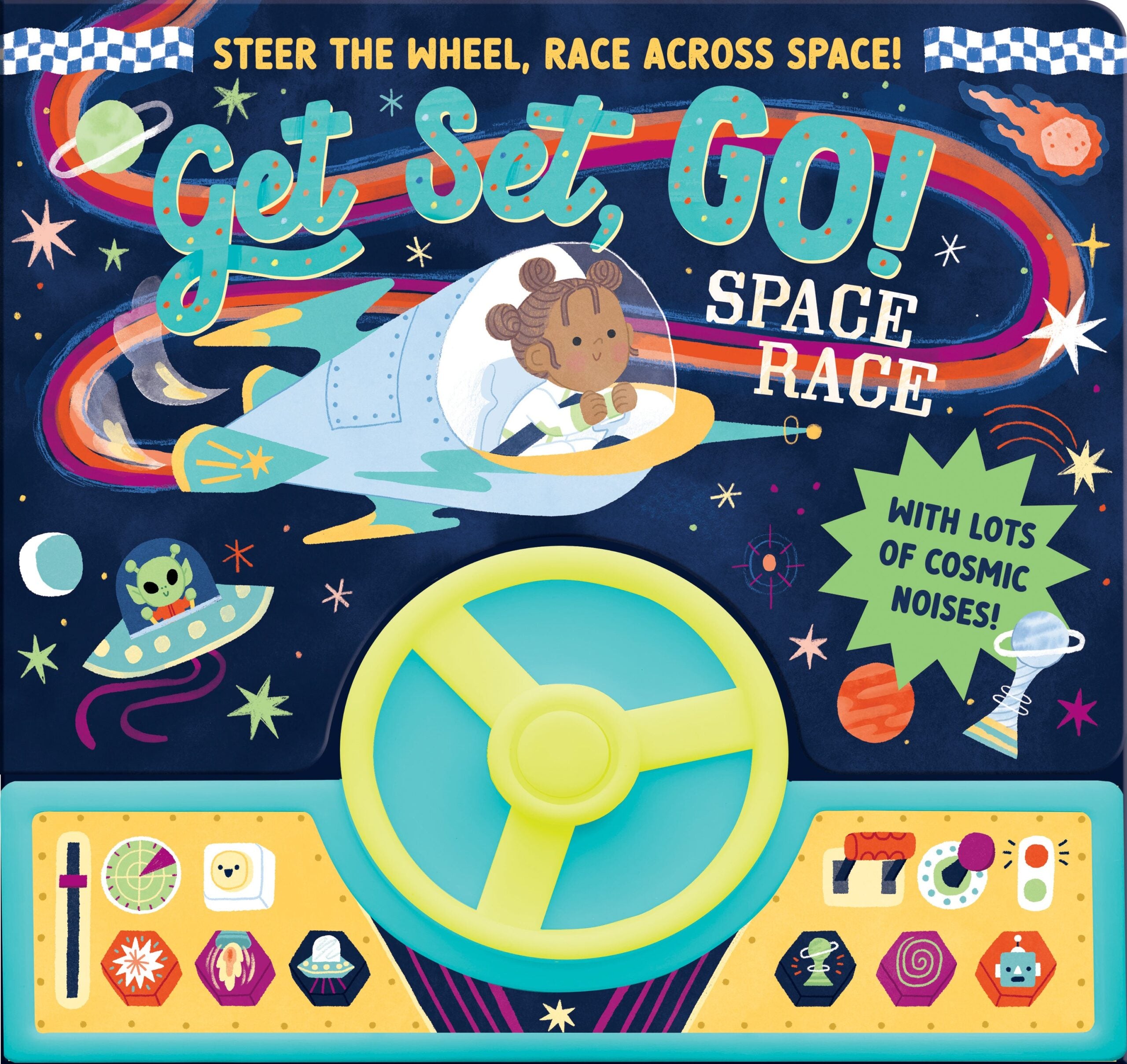Carte pentru copii, NPP, Get Set, Go! Space Race Children's Sound Book, 1+ ani
