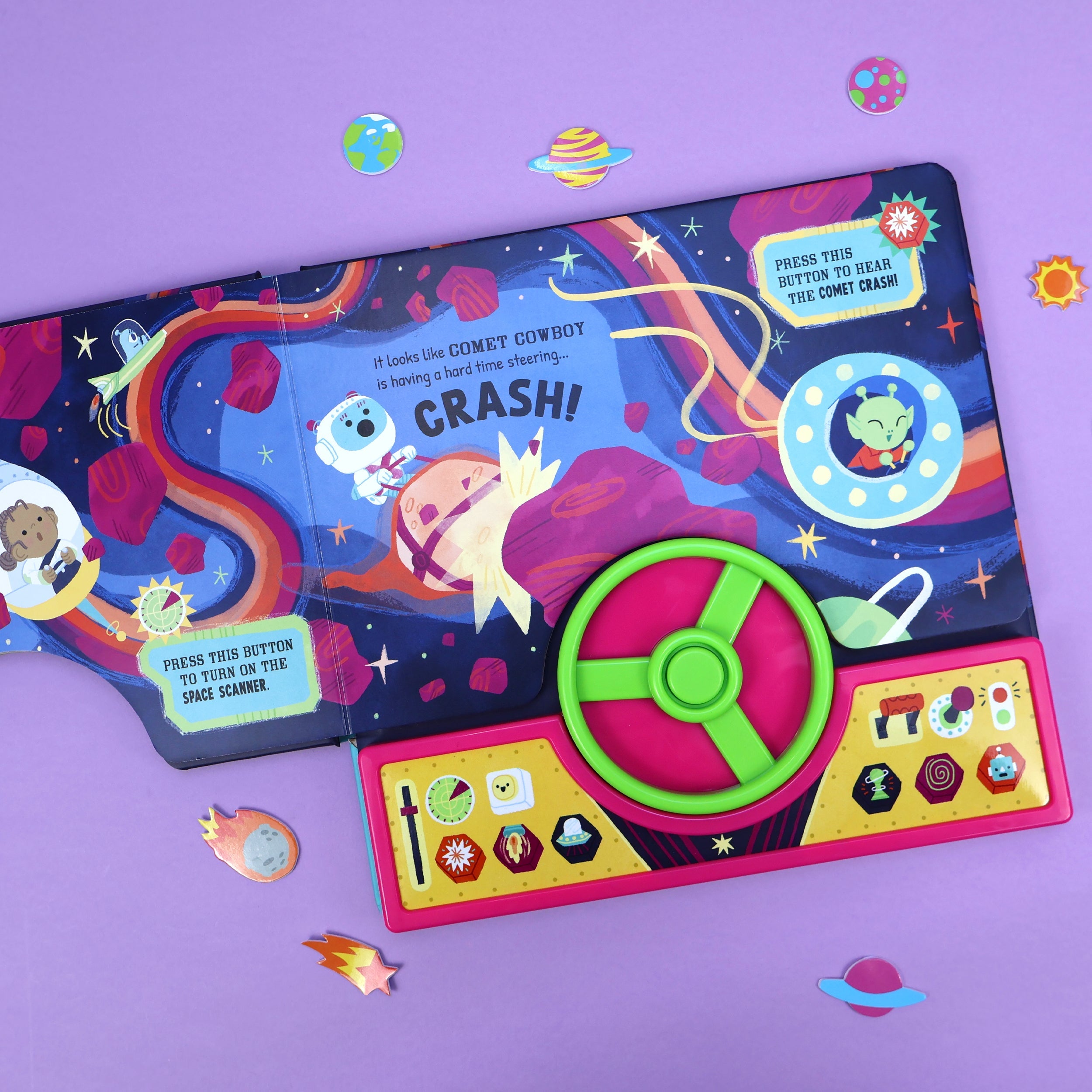 Carte pentru copii, NPP, Get Set, Go! Space Race Children's Sound Book, 1+ ani