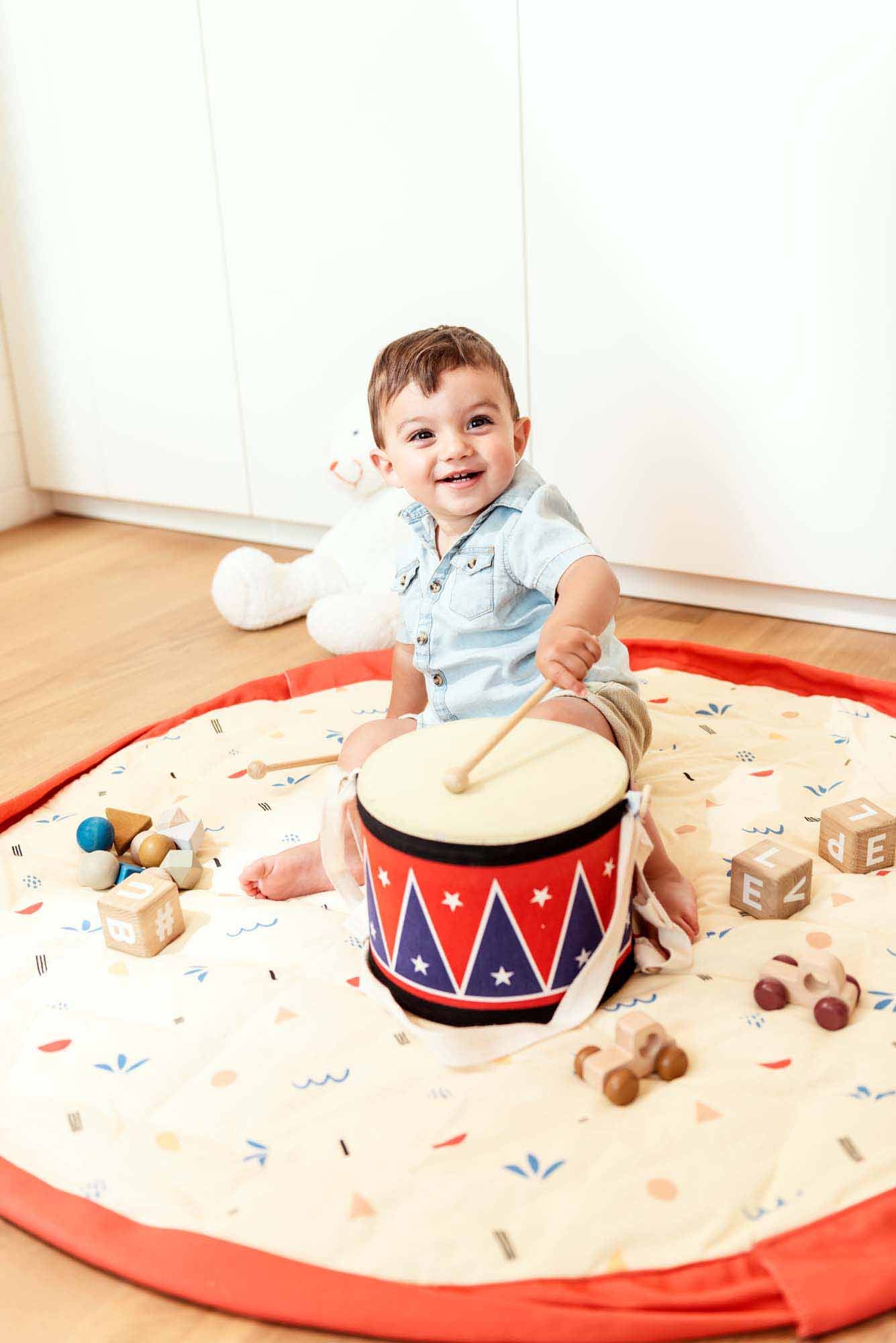 Play&GO Icons - Saltea activitati bebe/Sac depozitare jucarii