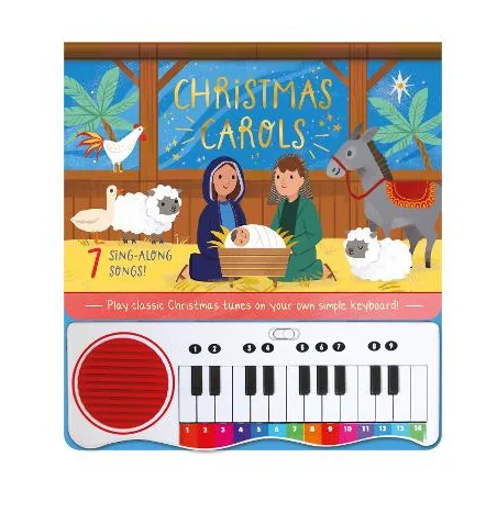 Carte cu pian pentru copii – Colinde de Crăciun (Christmas Carols), North Parade, 3+ ani