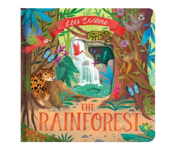 Carte cu clapete, NPP, RAINFOREST, 1 an+