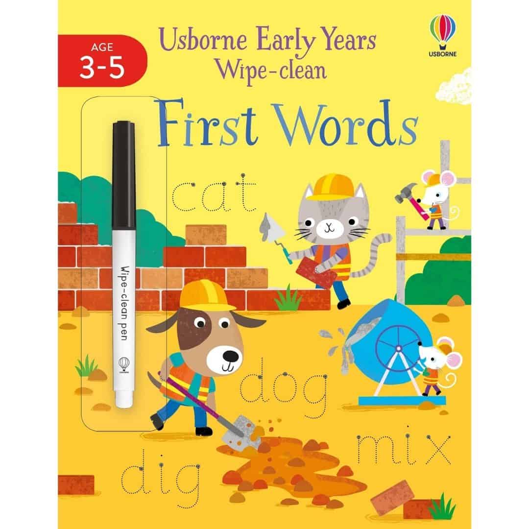 Scrie si sterge - Early Years Wipe-Clean First Words