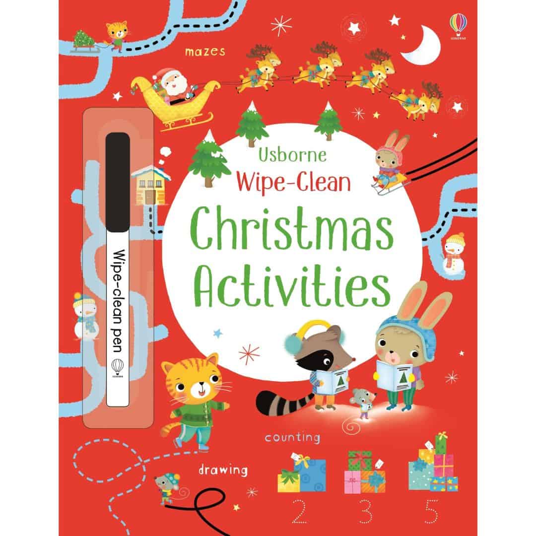 Scrie si sterge - Wipe-Clean Christmas Activities