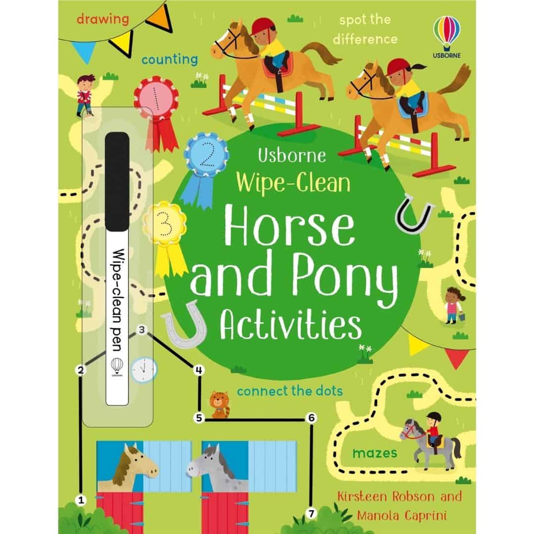 Scrie si sterge - Wipe-Clean Horse and Pony Activities