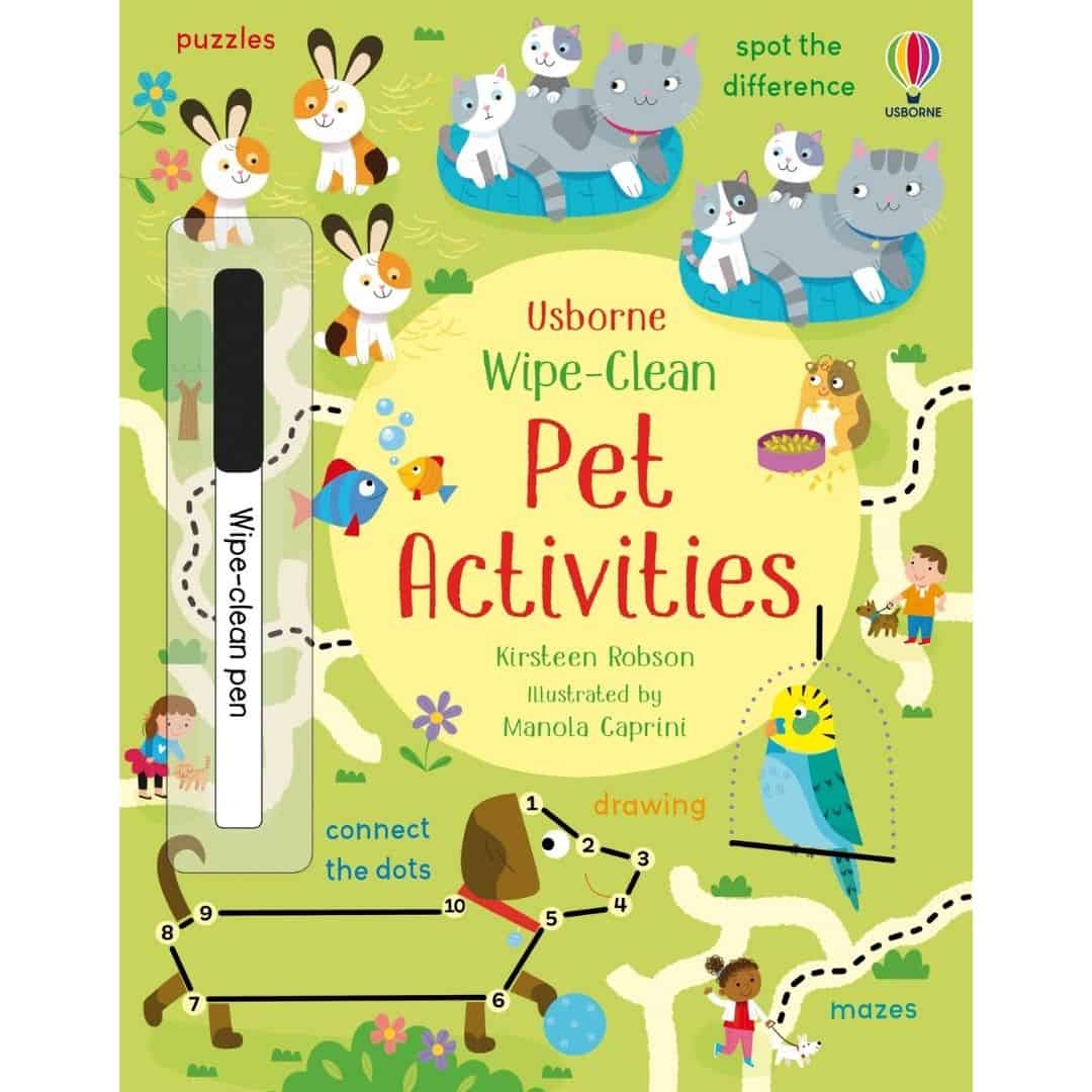 Scrie si sterge - Wipe-Clean Pet Activities