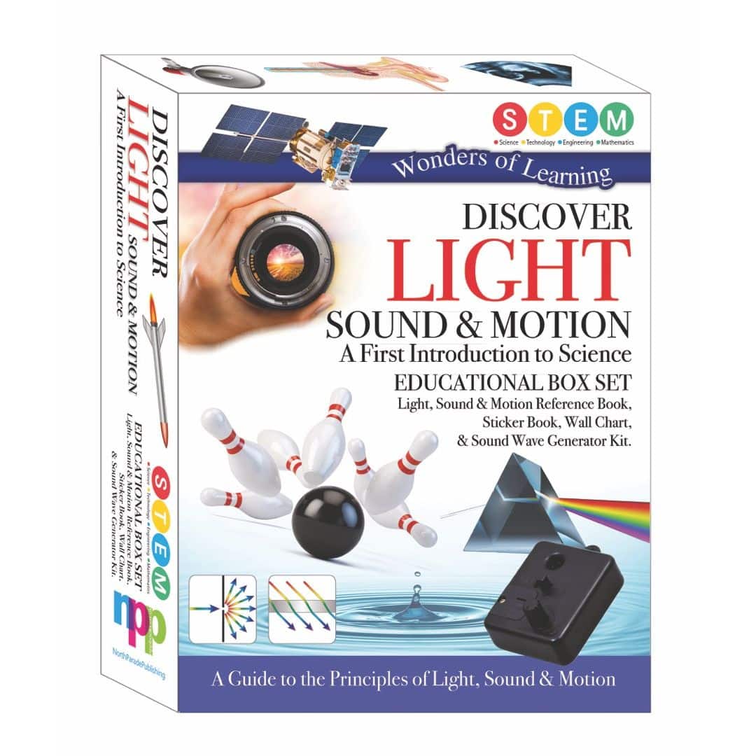 Set educational - Wonders of Learning - Light, Sound & Motion