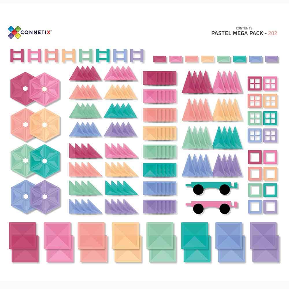 Setdeconstructiemagnetic_ConnetixMagneticTiles_PastelMegaPack202piese_1