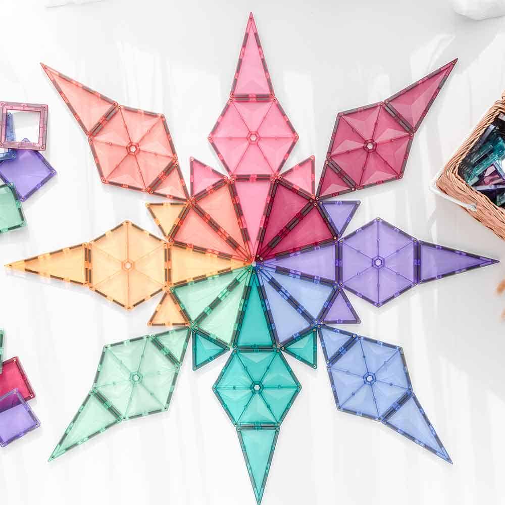 Setdeconstructiemagnetic_piesegeometrice_ConnetixMagneticTiles_PastelGeometryPack40piese_3