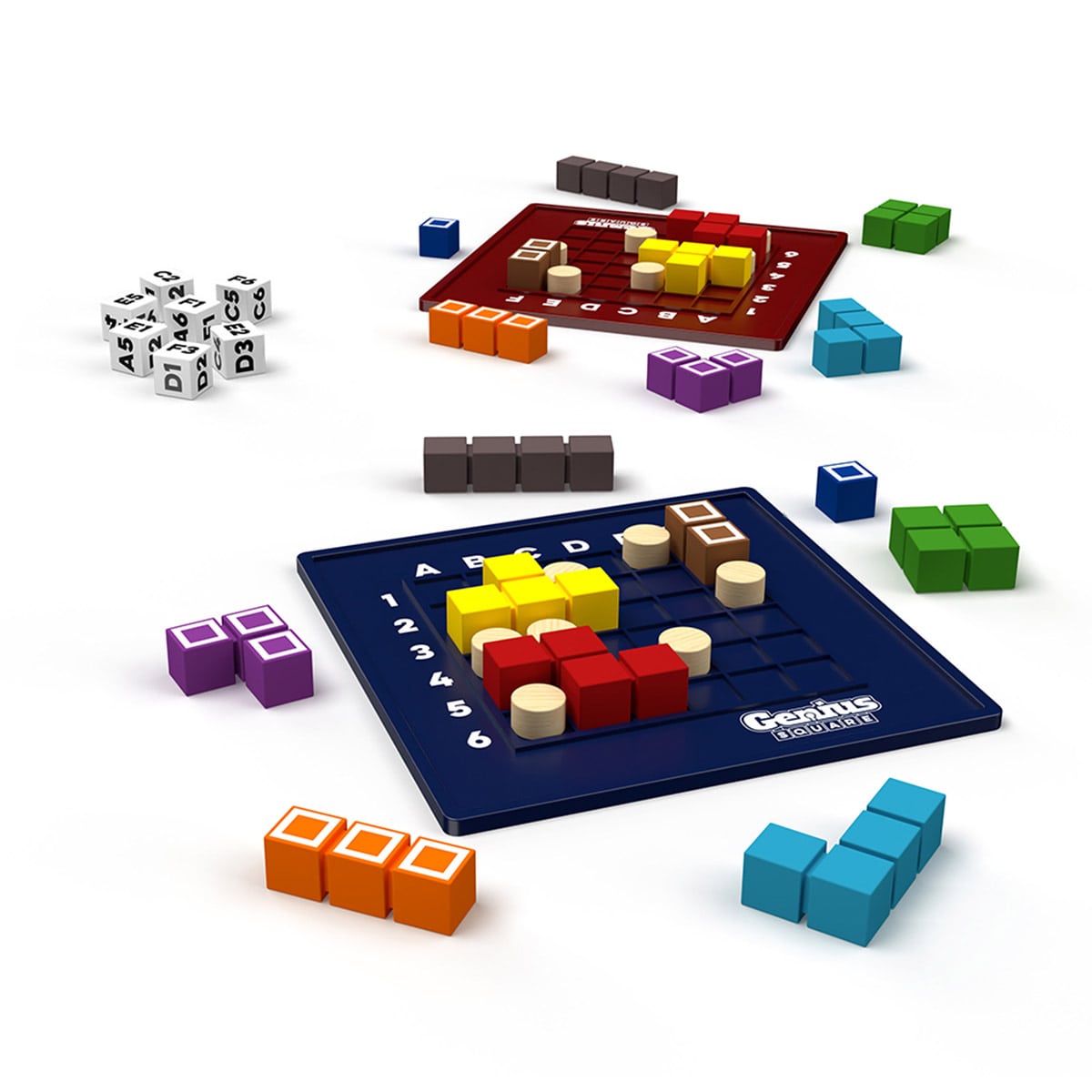 Joc de logica - Genius Square, Smart Games, 6 + ani