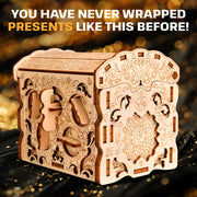 WOODEN SECRET BOX TREASURE BOX (DIY KIT)