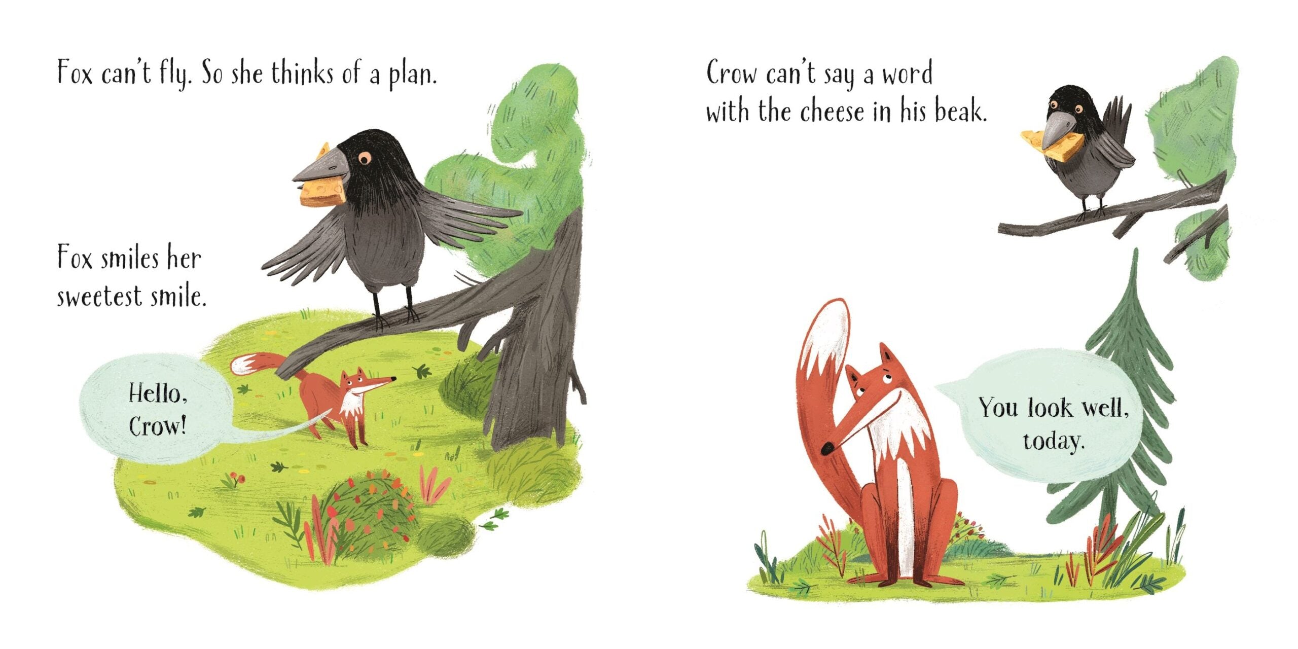 Carte pentru copii - The Fox and the Crow