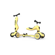TROTINETA COPII CU SEZUT, TRANSFORMABILA 2IN1, HIGHWAYKICK 1 lemon