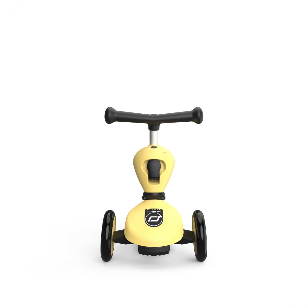 TROTINETA COPII CU SEZUT, TRANSFORMABILA 2IN1, HIGHWAYKICK 1 lemon
