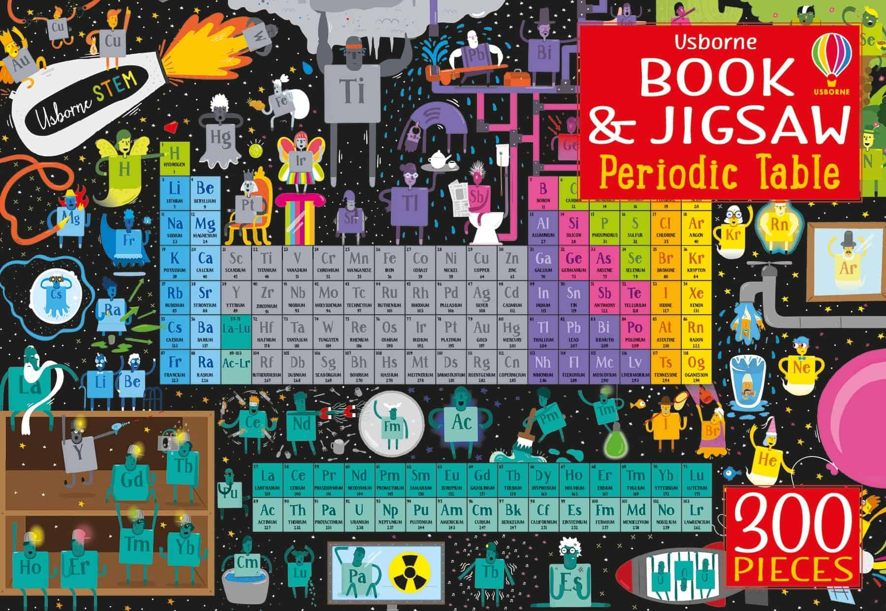 USBORNE BOOK AND JIGSAW PERIODIC TABLE 1