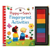 Resigilat - Carte cu activitati de pictat - Poppy and Sam's fingerprint activities