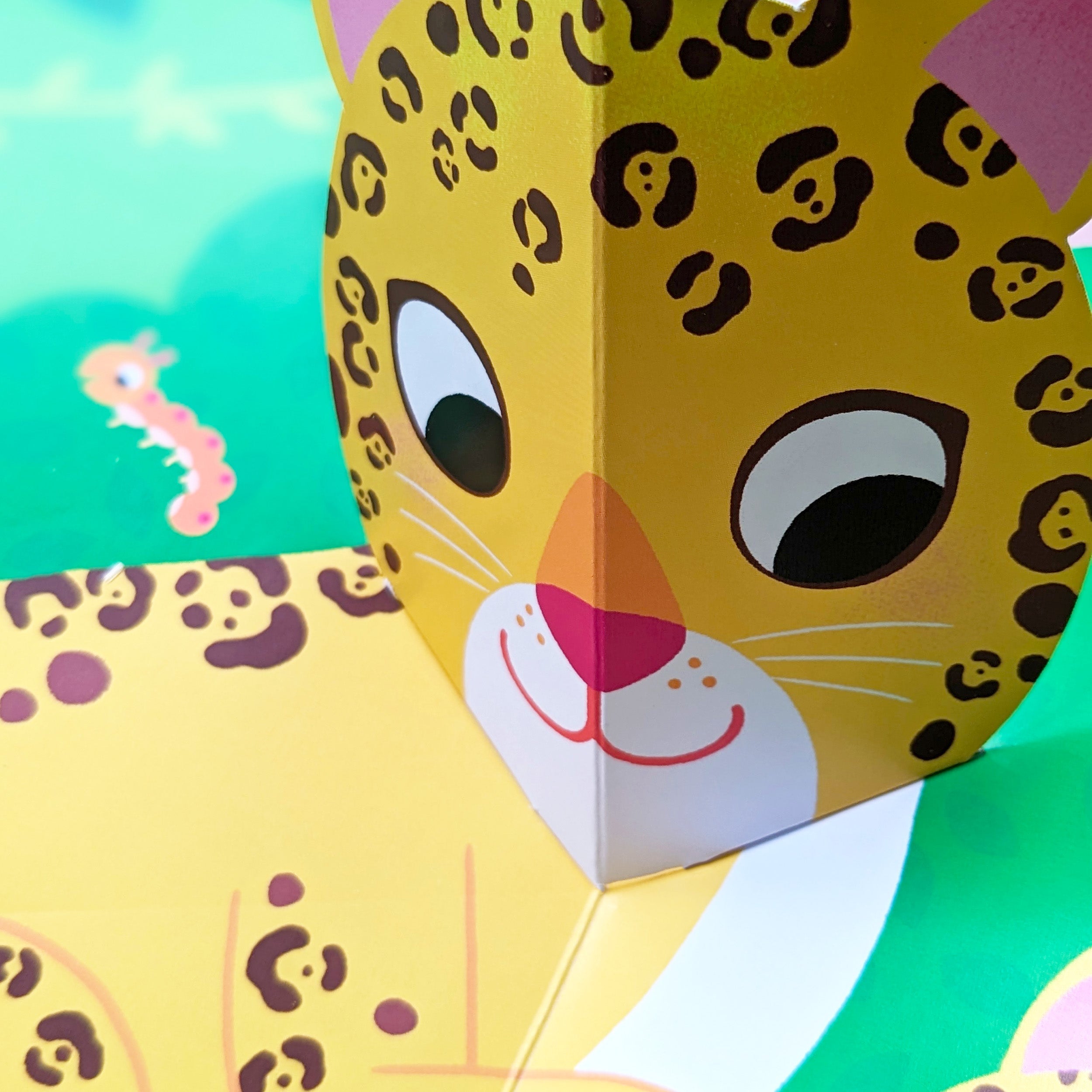 Carte pentru copii, NPP, Jaguar in the Jungle,  Childrens Pop-Up Book, 3+ ani