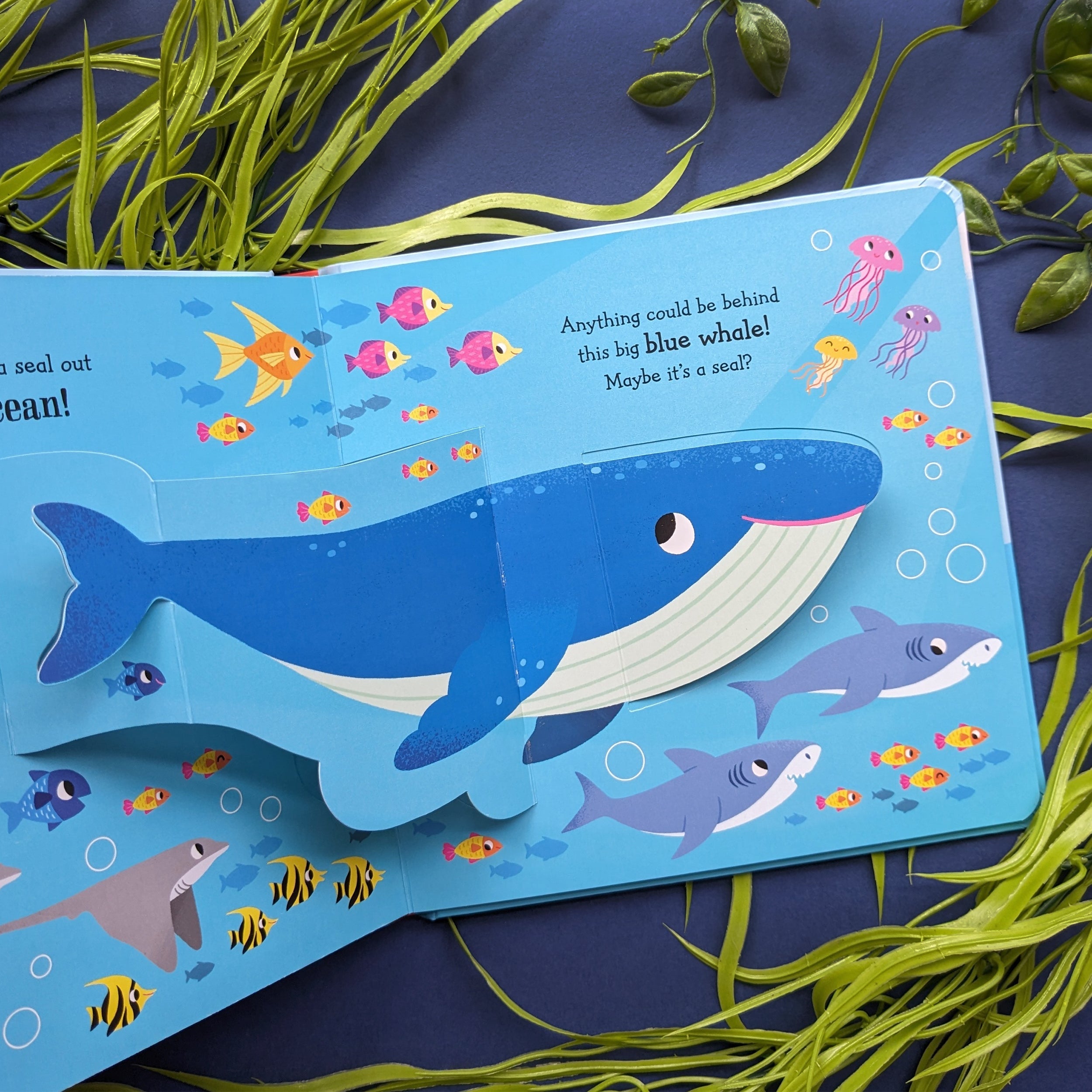 Carte pentru copii, NPP, Seal in the Sea  Children's Pop-Up Book, 3+ ani