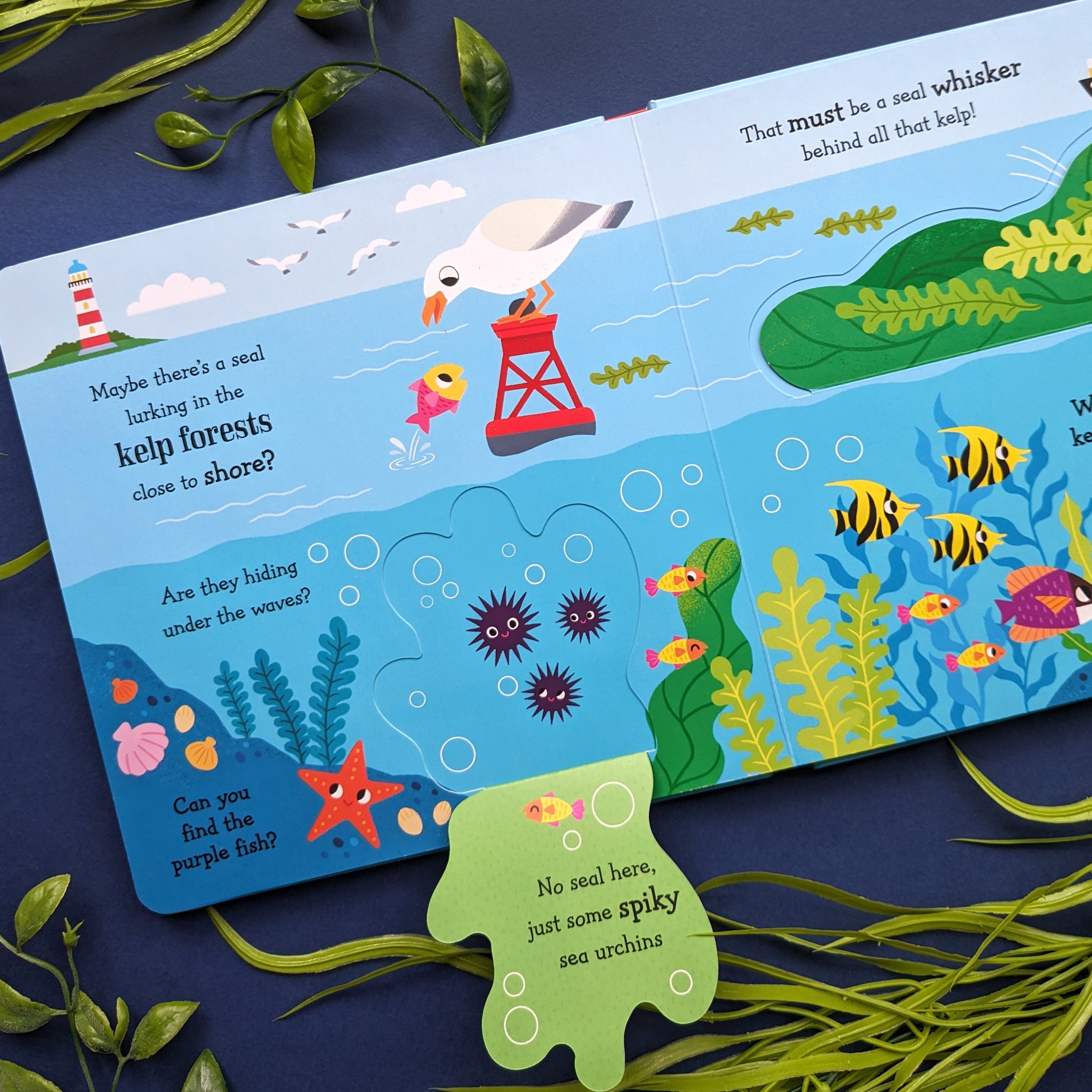 Carte pentru copii, NPP, Seal in the Sea  Children's Pop-Up Book, 3+ ani