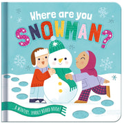 GLITTERY BOARD BOOK - SNOWMAN