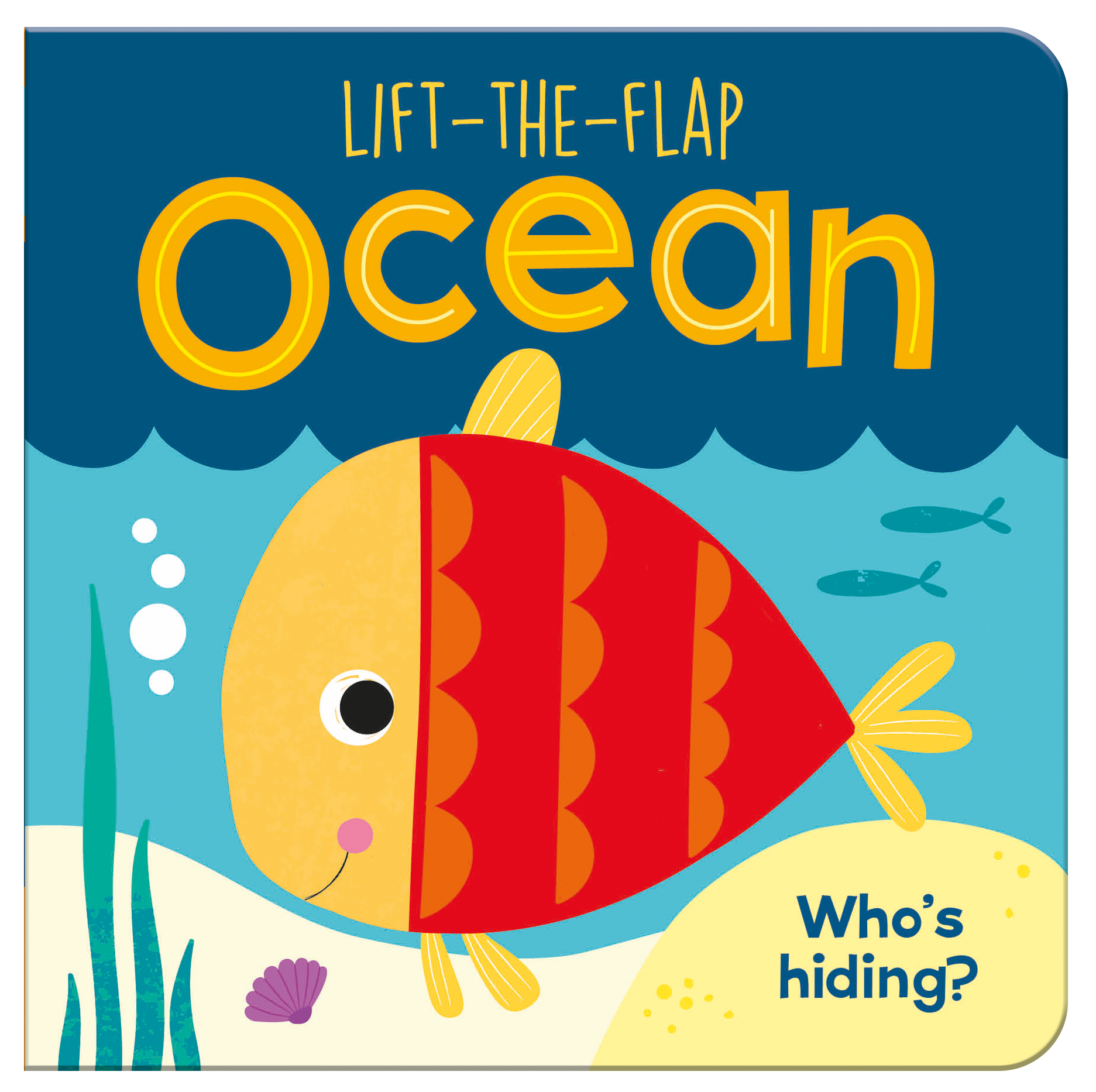 Carte pentru copii, NPP, Lift-The-Flap Ocean,  Children's Board Book, 2+ ani