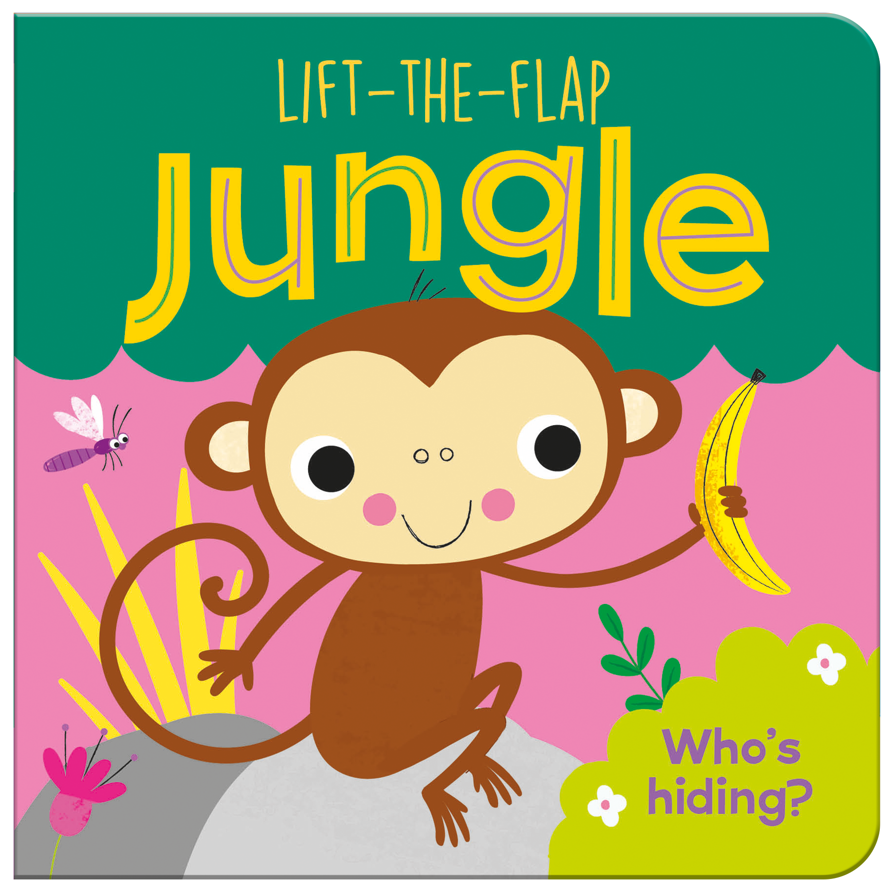 Carte pentru copii, NPP, Lift-The-Flap Jungle,  Children's Board Book, 2+ ani