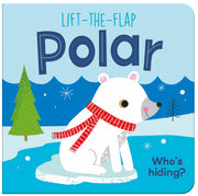 Carte pentru copii, NPP, Lift-The-Flap Polar  Children's Board Book, 2+ ani